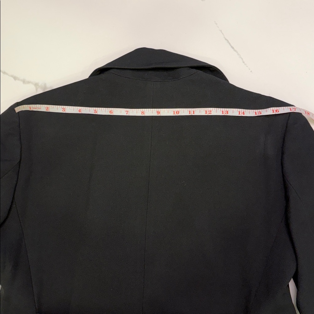 Zara Women's Black Double-Breasted Coat - Picture 11 of 11